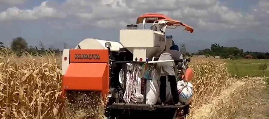 Kubota Combine Harvesters Pioneering Modern Agriculture in Ghana